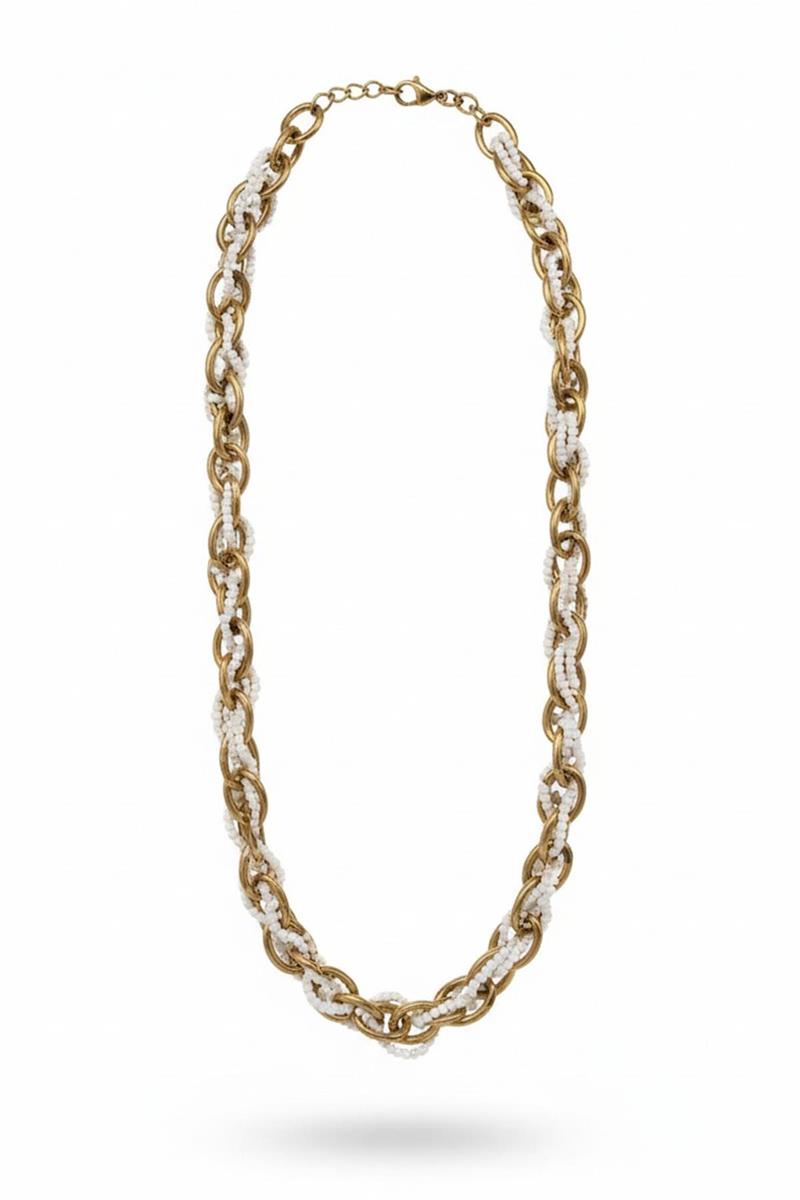 collana intrecciata plot